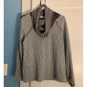 Grey Cowl neck Sweater